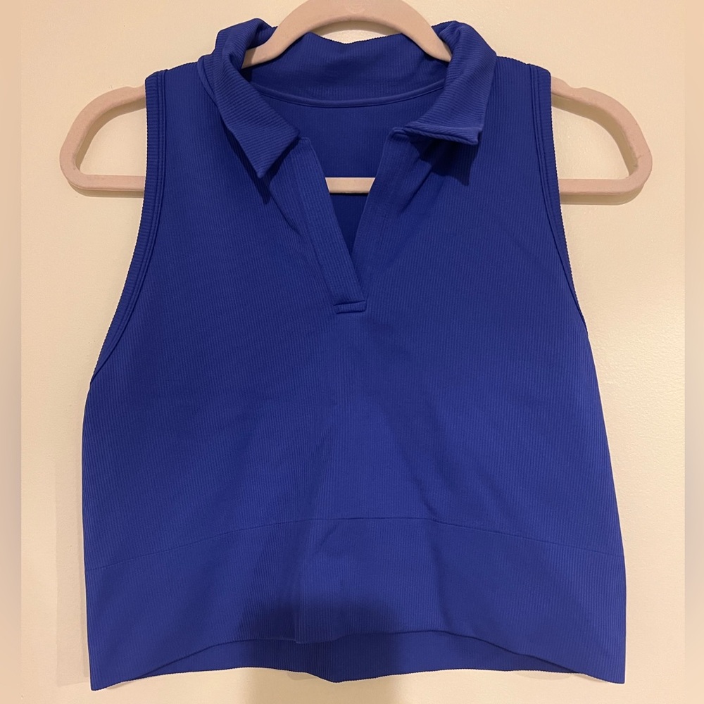 Athleta Polo Tank Top